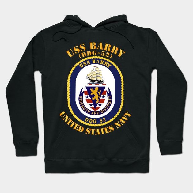 USS Barry (DDG-52) Hoodie by twix123844